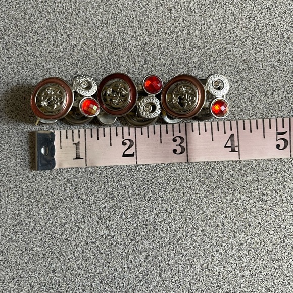 Elegant Multi-Colour Circle Stretch Bracelet - Picture 7 of 8